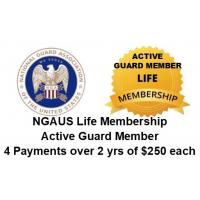 NGAUS Life-Active Guardsman ~4 installments billed over 2 years (3 remaining installments of $250.00)